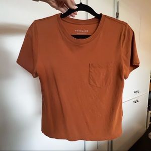 Everlane Organic Cotton Box Cut Pocket Tee